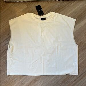 SumWon Studios XL White Muscle Tee – NWT Men’s Staple Basic Crisp